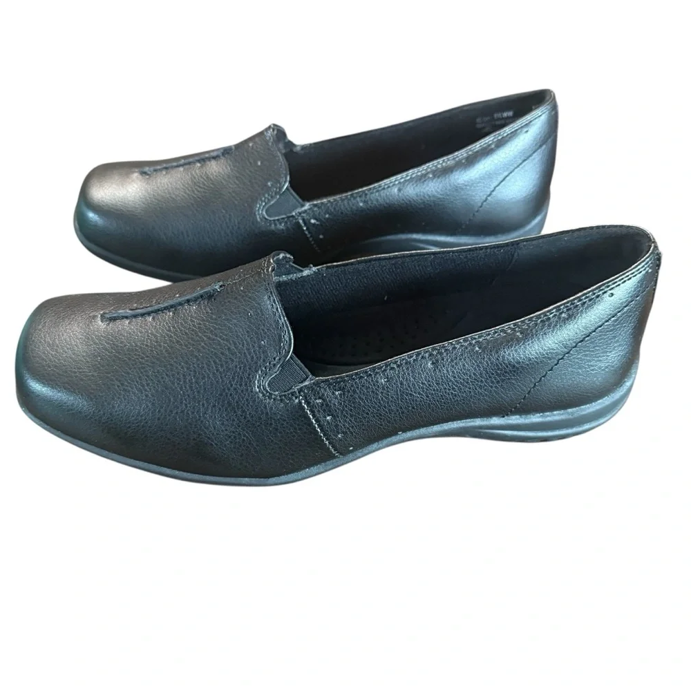 Easy Street Purpose Black Slip On Size 8.5 Extra Wide Width